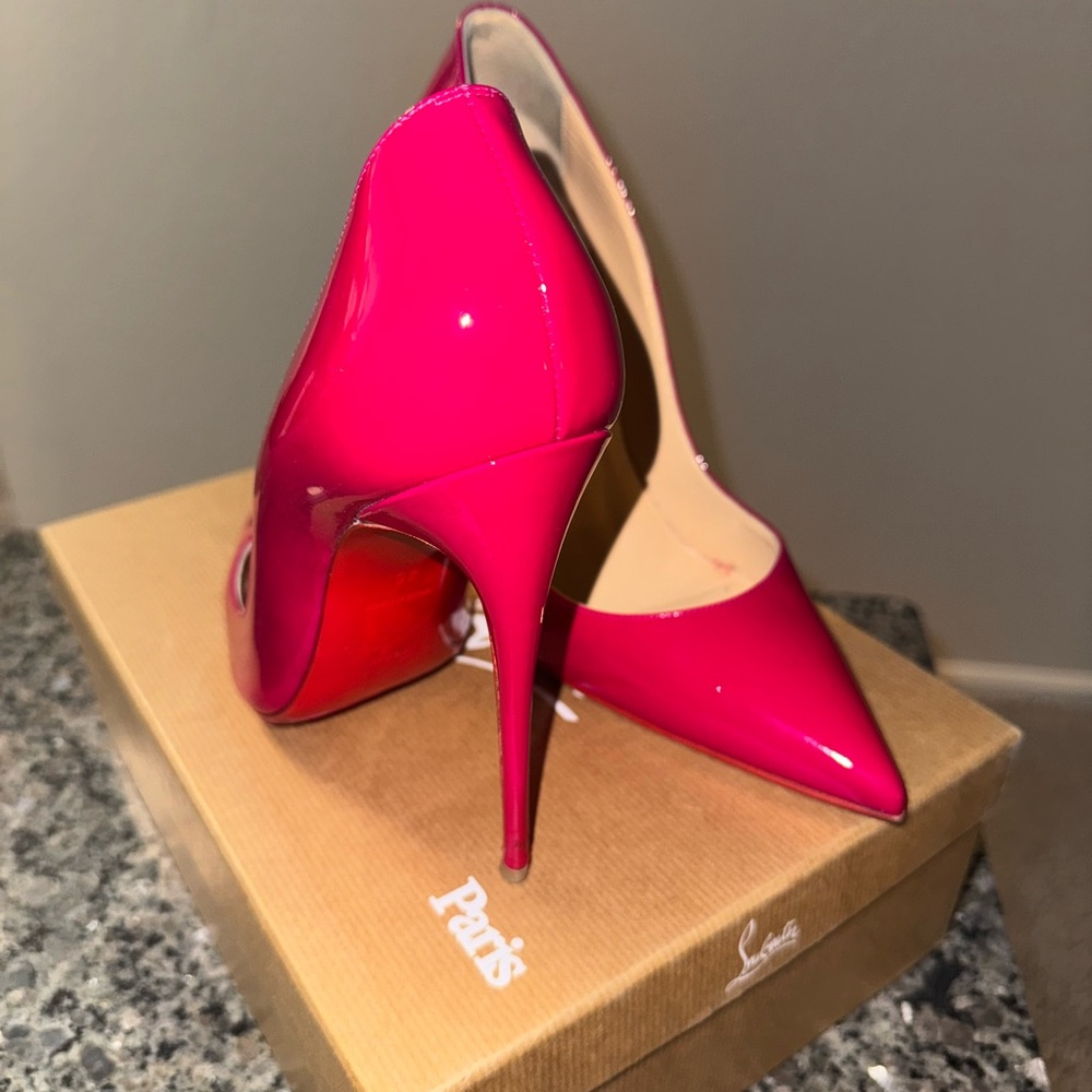 Christian Louboutin Fuchsia Heels - Picture 5 of 6